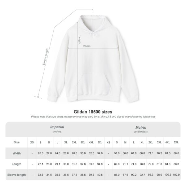 Unisex Hooded Sweatshirt | Psalm 145:4 - Image 21