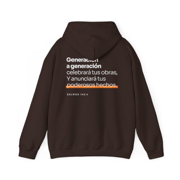 Unisex Hooded Sweatshirt | Psalm 145:4 - Image 10
