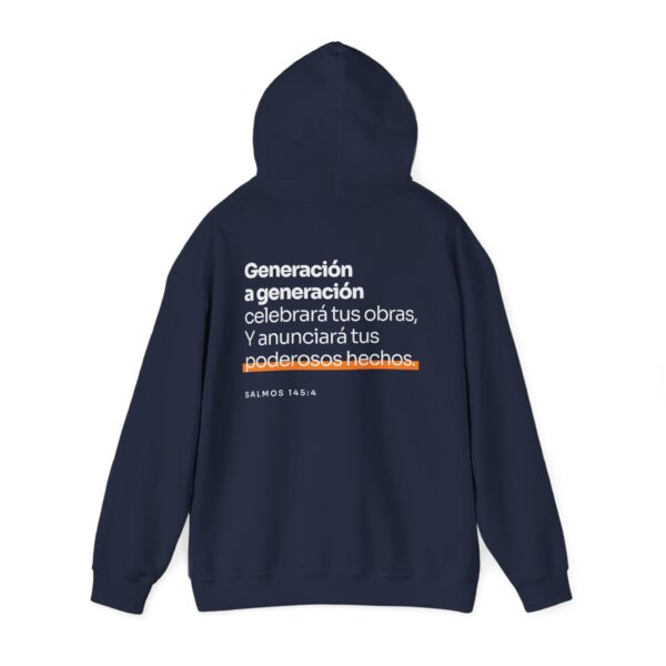 Unisex Hooded Sweatshirt | Psalm 145:4 - Image 19